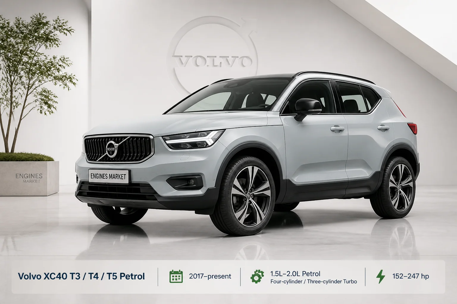Volvo XC40 T3 / T4 / T5 Petrol - Engine History & Specs at a Glance